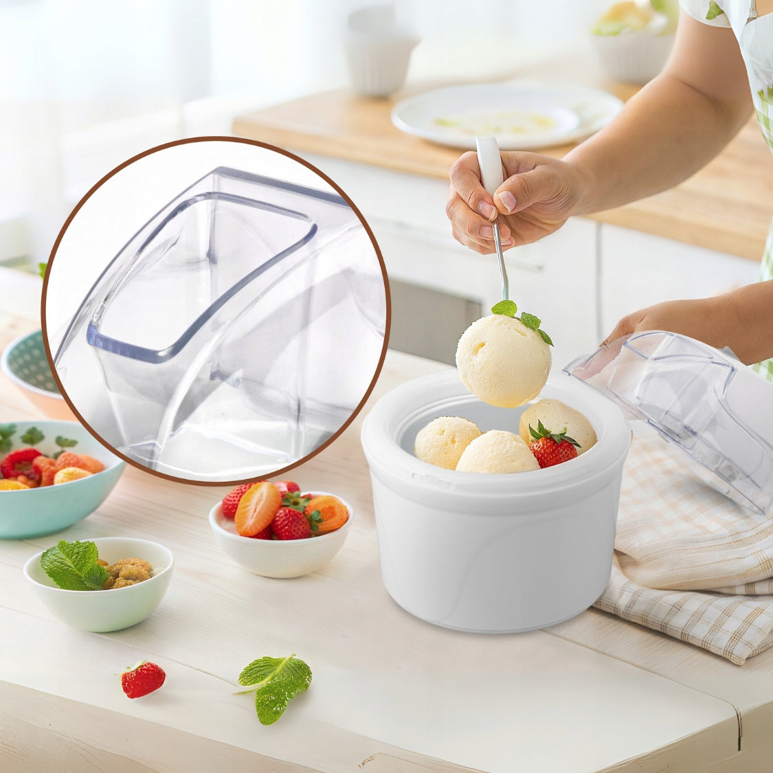 Ice Cream Making Machine SORBETS VENDING MACHINE Homemade Ice Cream Manufacturer code 263956