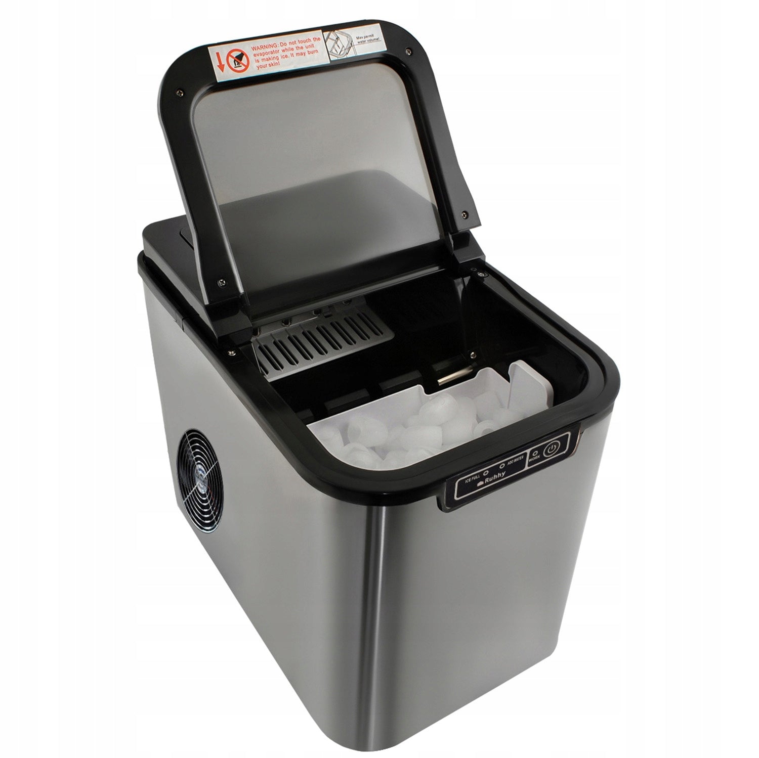 Ice Maker 12kg Daily Express Home Machine Distributor Ruhhy Packaging status original