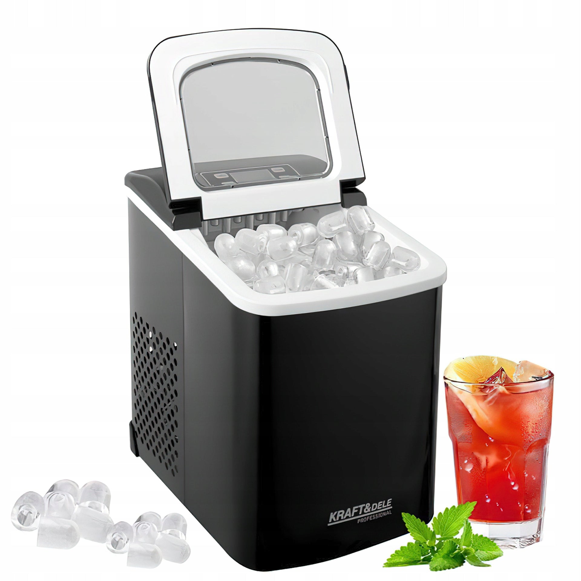 Ice Maker 230V 110W 2L R600a Kraft&Dele