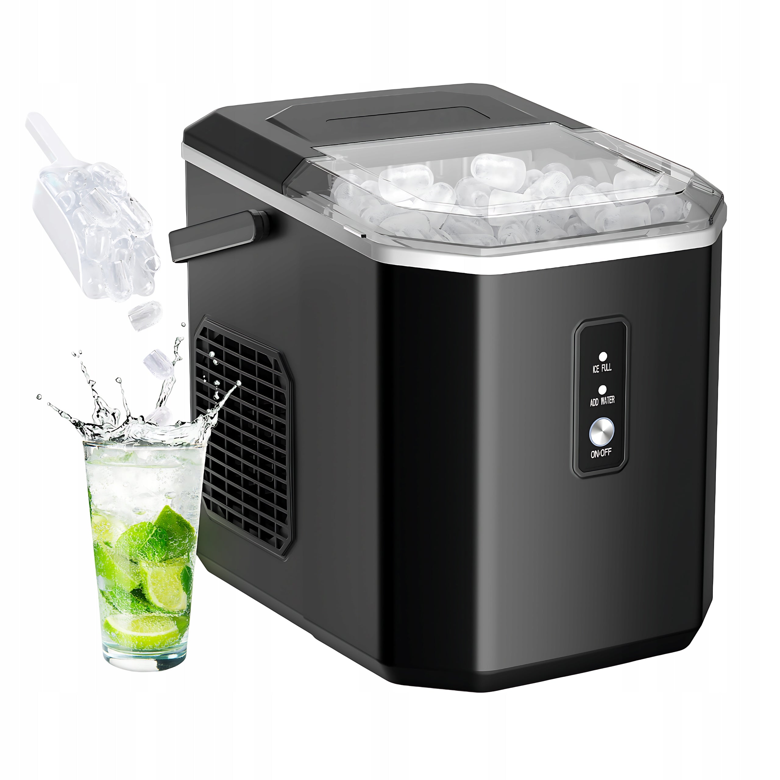 Ice Maker Euhomy Im011 Handy Self-Cleaning Function 1,2 L