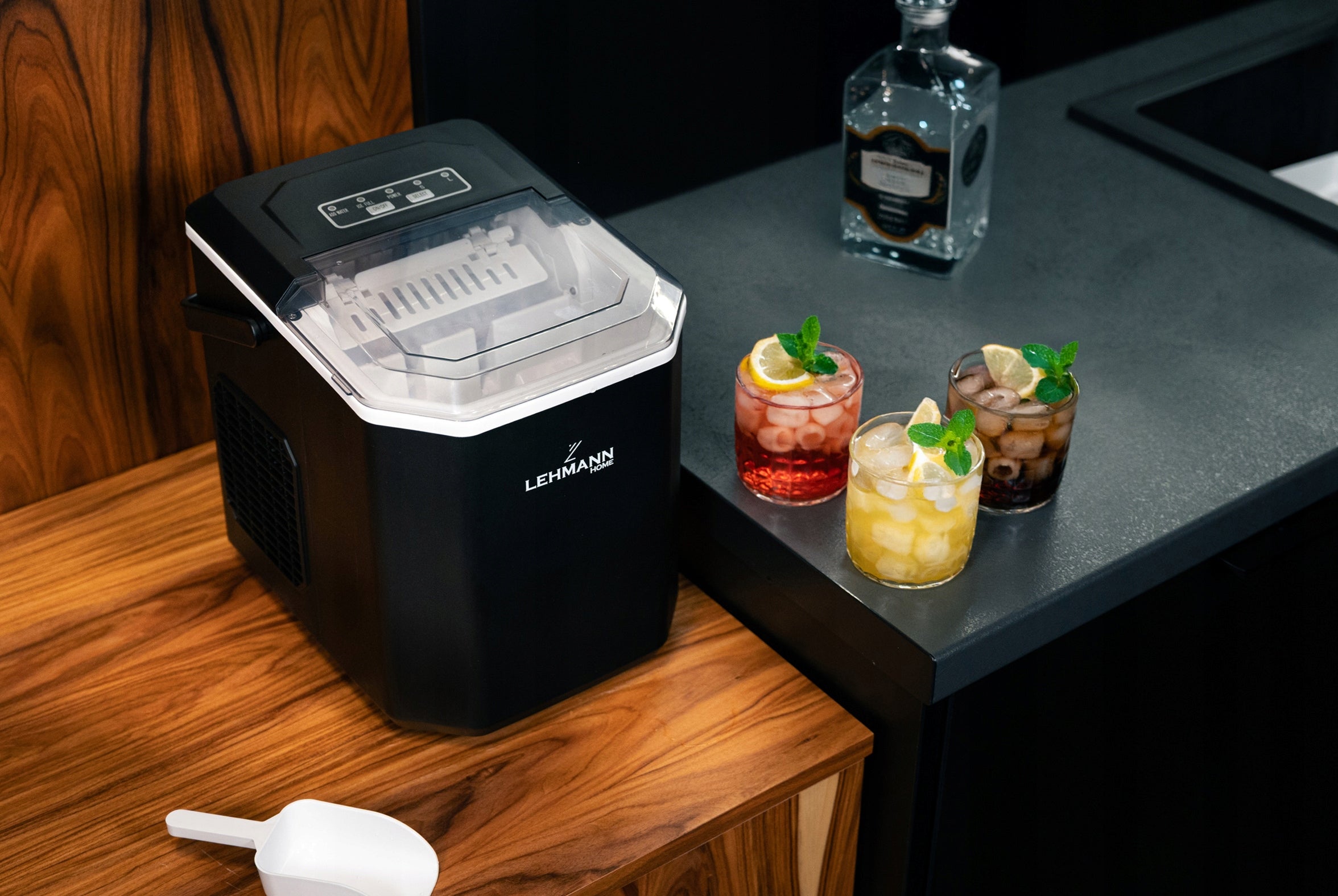Ice Maker ICE Efficient Fast Quiet Cube Machine 12kg +blade Packaging status original