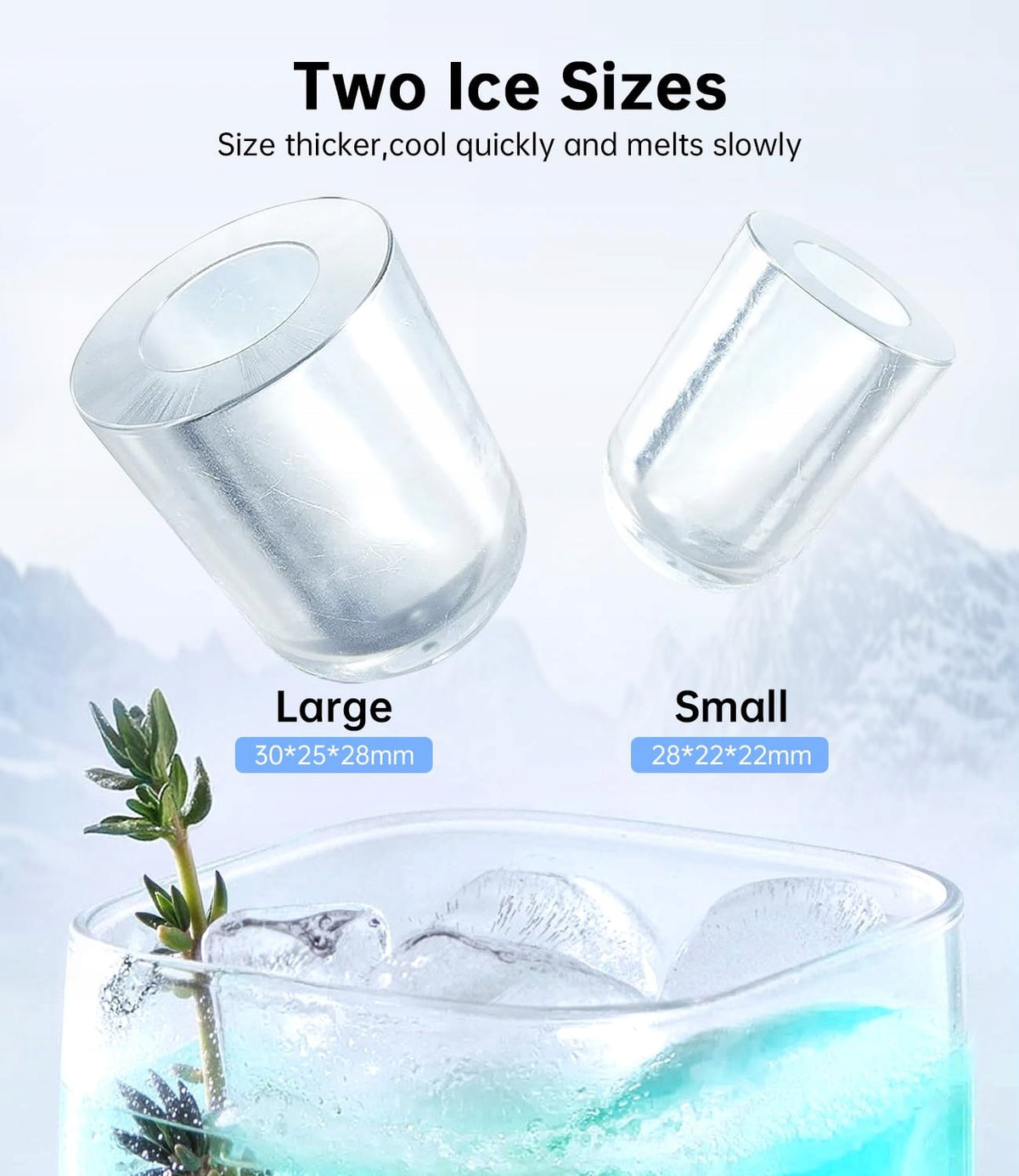 Ice Maker KNOWS 15kg/24h Self-cleaning 2L Brand no brand