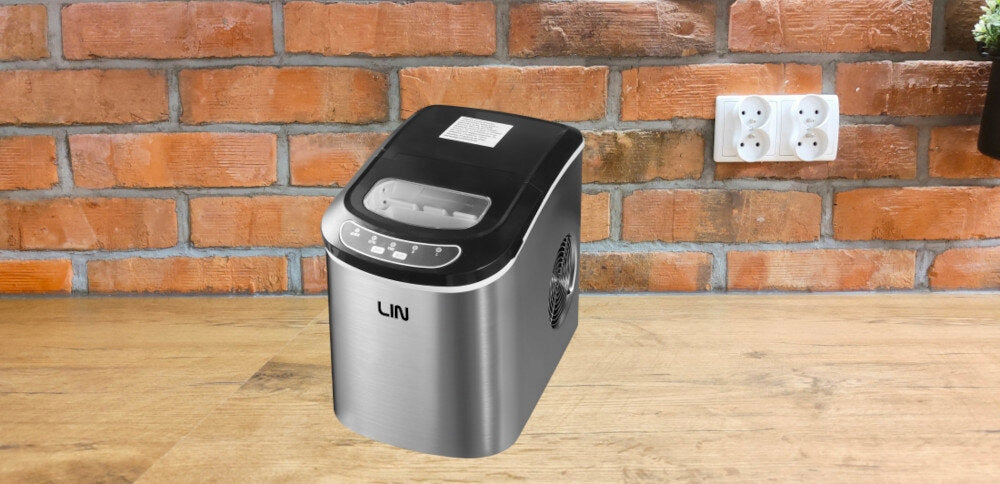 Ice Maker LIN Ice PRO-S12 Silver Cube size control yes