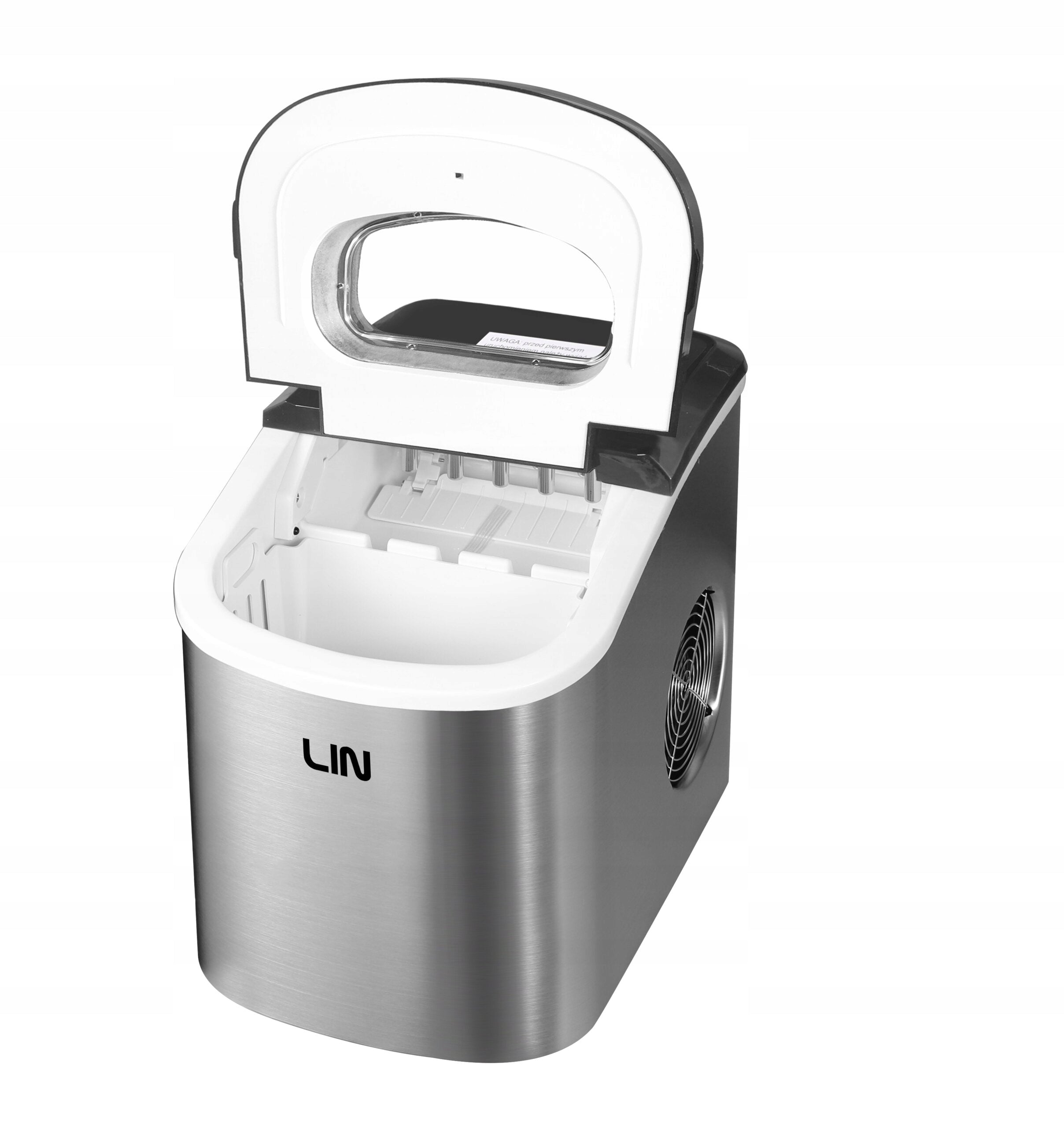 Ice Maker LIN Ice PRO-S12 Silver Dominant color silver/gray