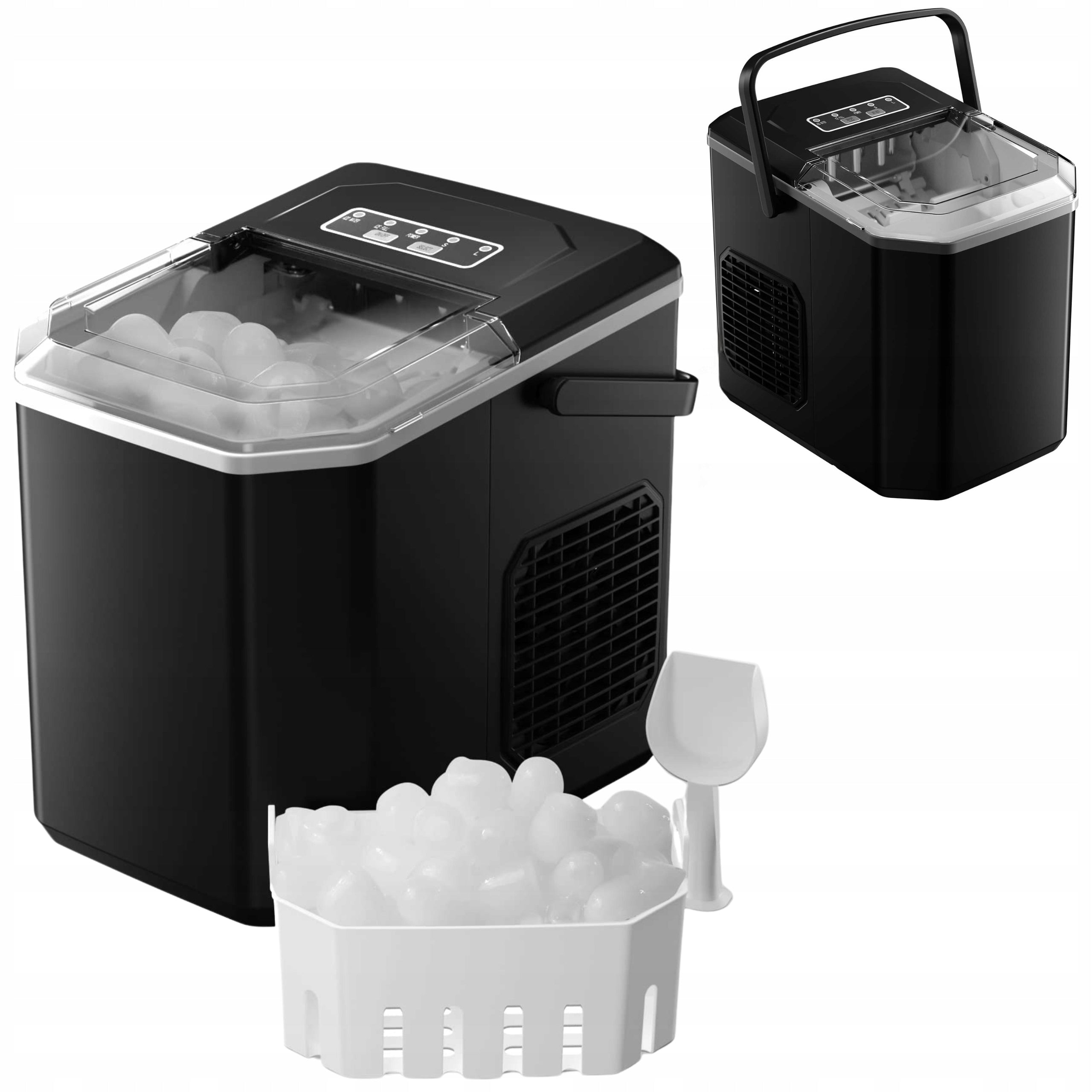 Ice Maker Vpcok Direct 12kg 24h Black Cube Adjustment 95W