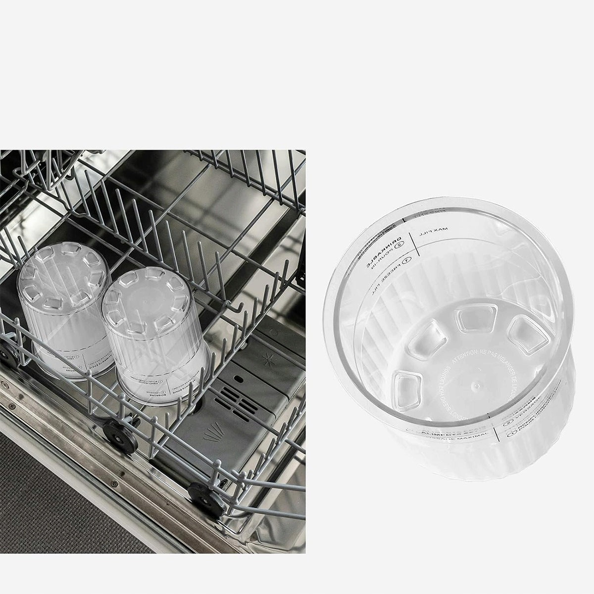 Ice cream containers Ninja CREAMI NC501EU 4 pcs. with coloured lid Brand no brand