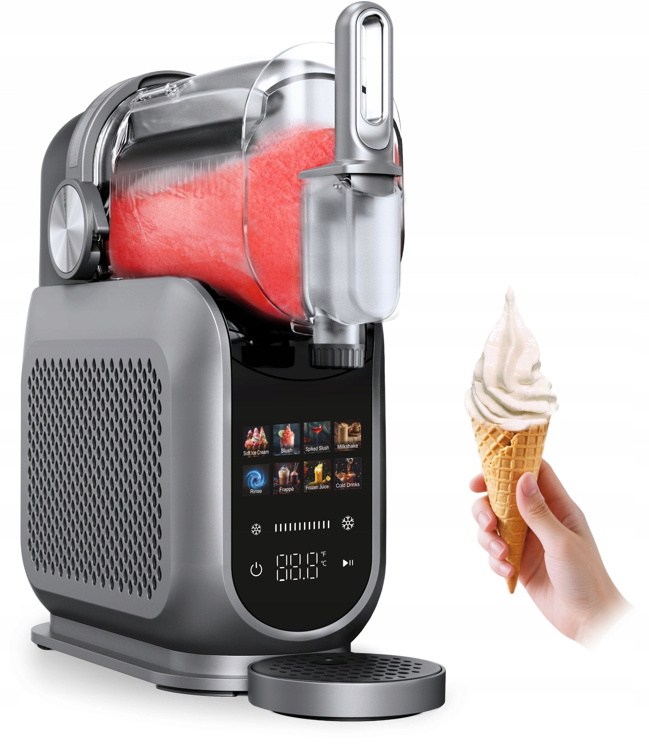 Ice cream machine 4Swiss SM026 SlushieMaster for slushy slushie drinks