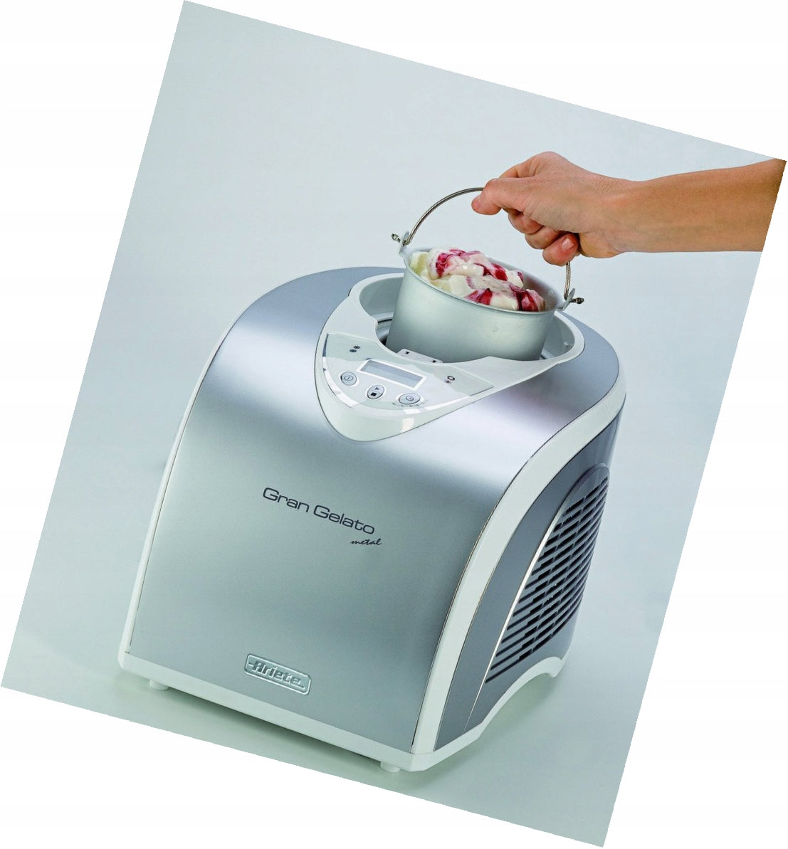 Ice cream machine 693 Gran Gelato Metal ARIETE Brand Ariete