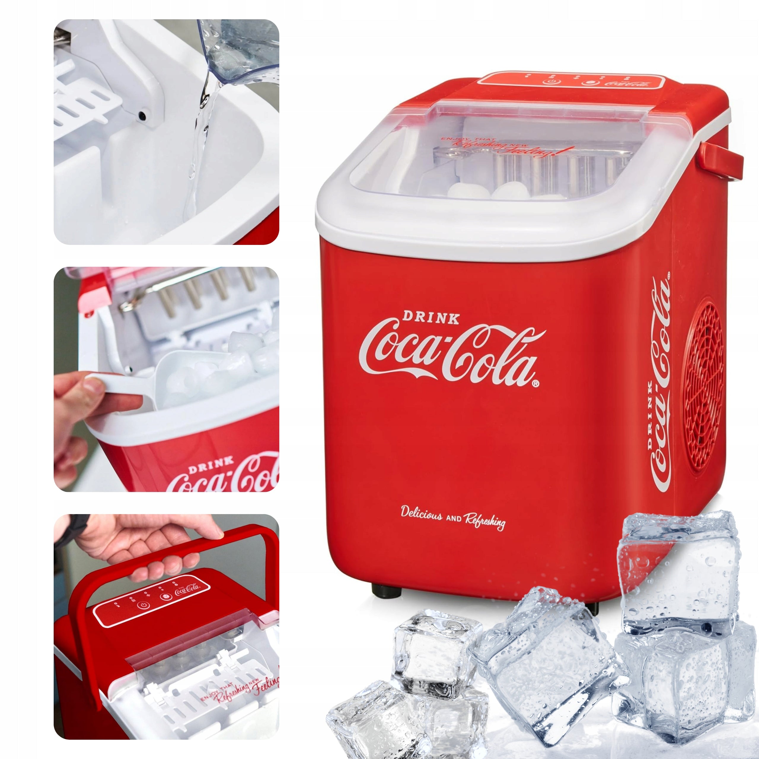 Ice cube maker ice machine Salco SEB-28CC 10 kg/ 24h