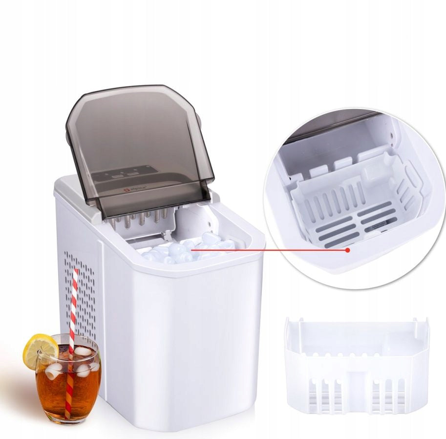 Ice maker 7,2 kg Dominant color white