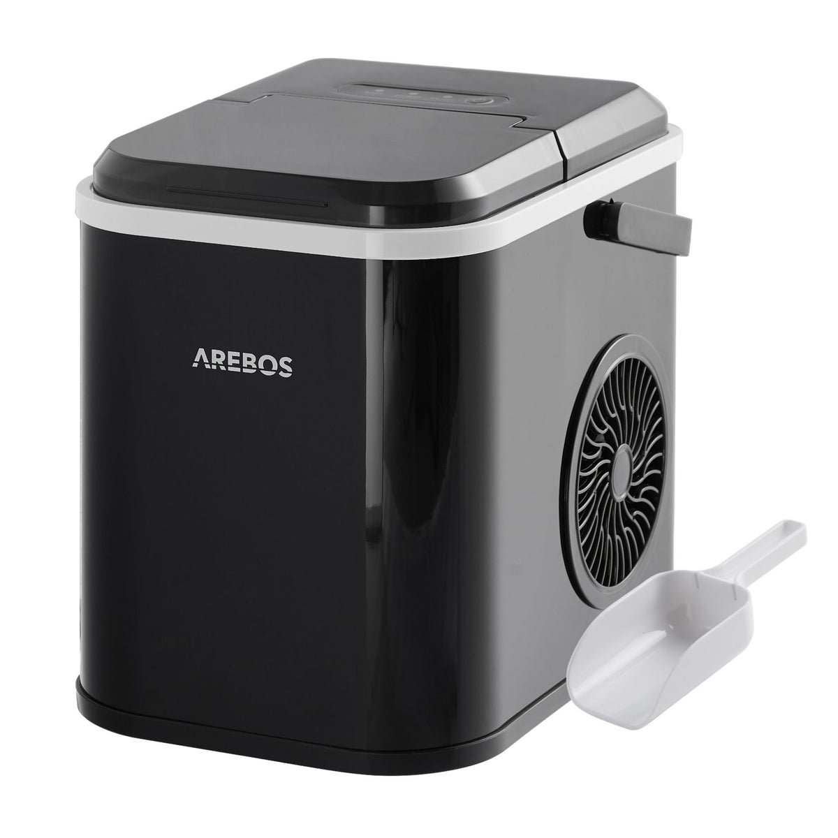 Ice maker Arebos AR-HE-EM11B black 120 W