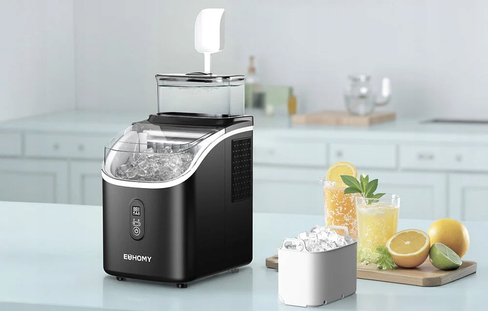 Ice maker EUHOMY IM005 black 133 W Manufacturer code IM005-CBL
