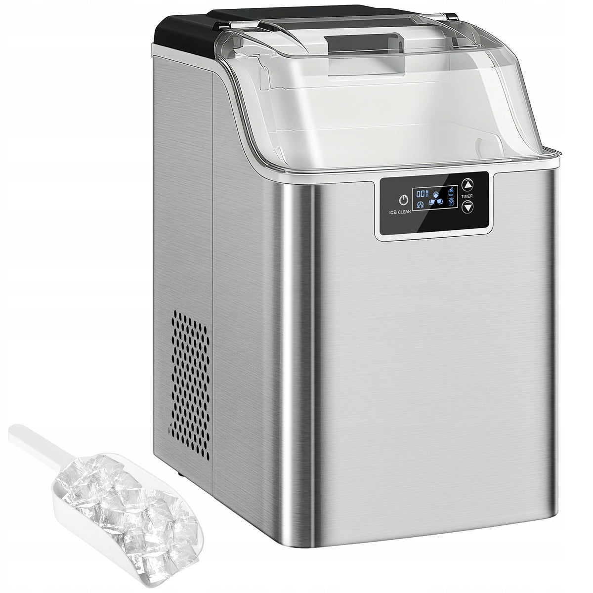 Ice maker machine 20kg/24h silver
