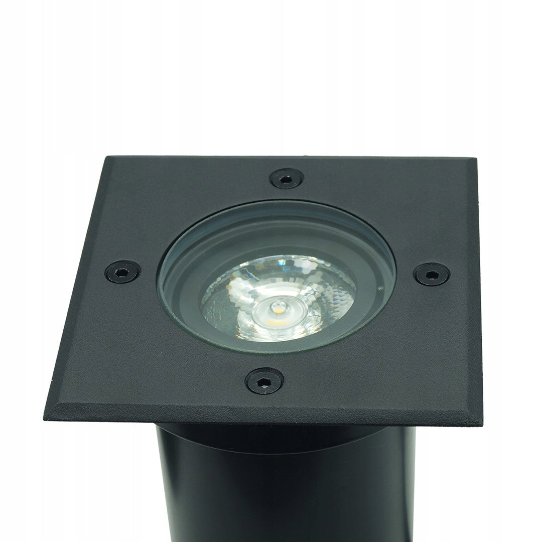 IdeaLED ERIDA ground inrun lamp GU10 IP67 11x11 black Packaging status original