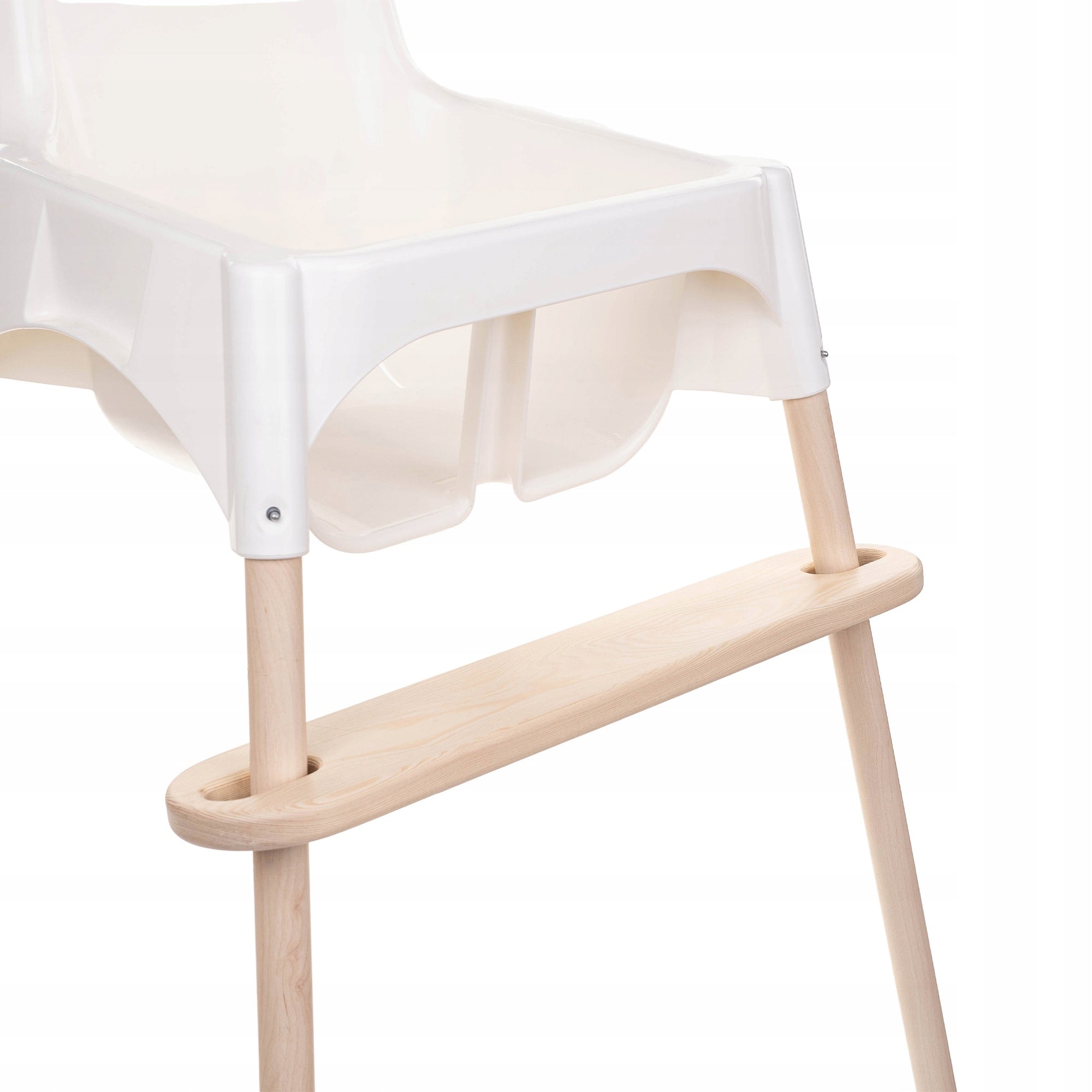 Ikea Chair Footrest Adjustable Antilop 100% Natural PINE Manufacturer code Podnóżek do krzesełka Antilop drewniany sosna