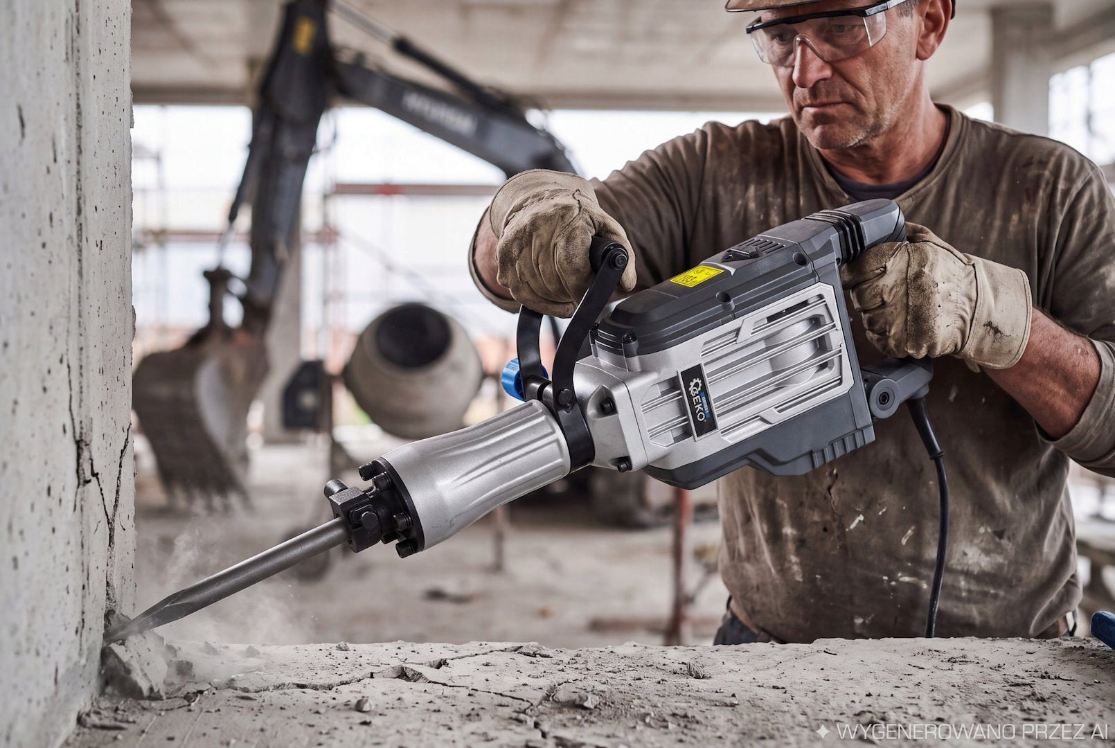 Impact Demolition Hammer 65J 1700W HEX 30 Suitcase G80851 Manufacturer code G80851