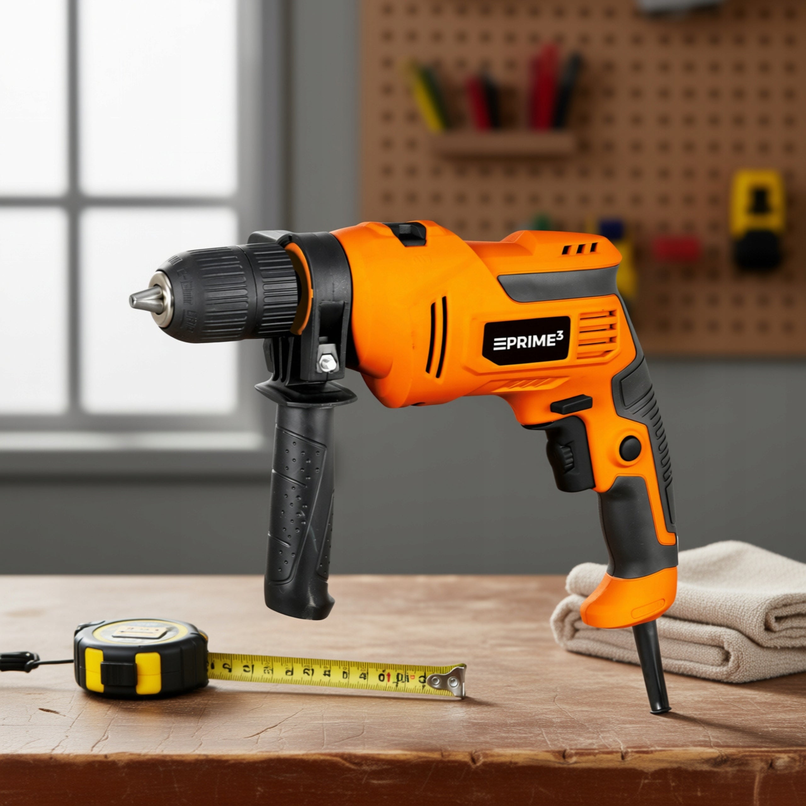 Impact Drill 1700W Self-Clamping Stroke Adjustable PRIME3 TDD31 Manufacturer code TDD31