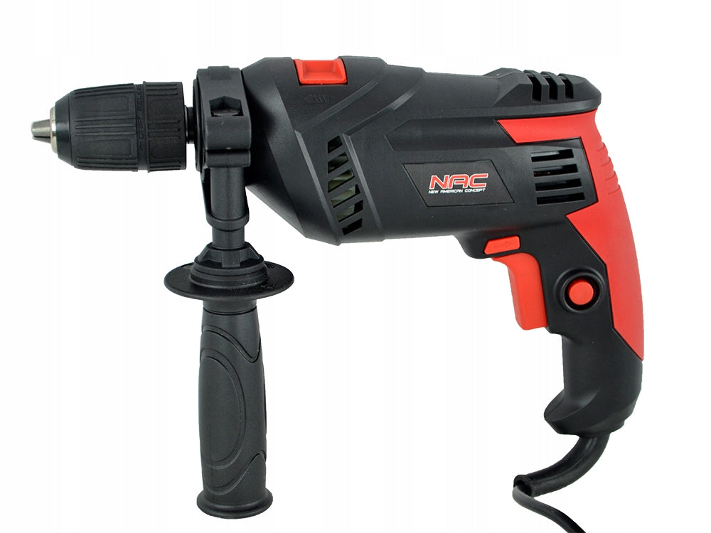 Impact Drill NAC 800W Smooth Speed Control Left/Right Case Drill weight 2.1 kg