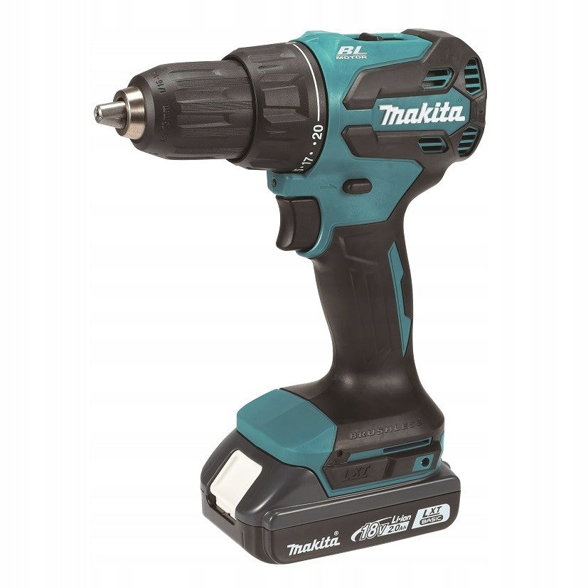 Impact Driver Makita 18 V 2 x 2 Ah DHP490WVE Manufacturer code DHP490WVE