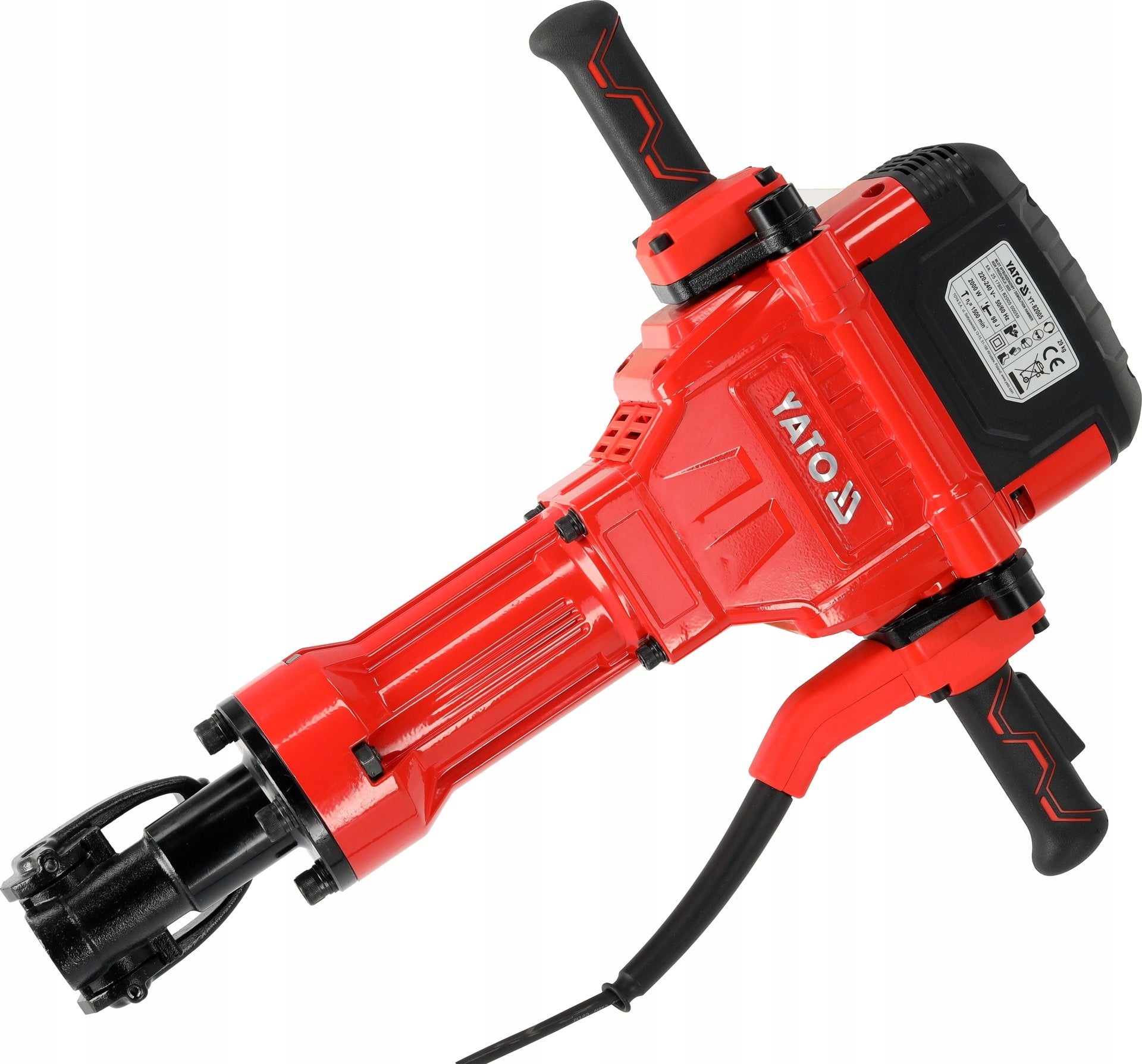 Impact demolition hammer Yato YT-82005 98 J 2000 W hex 28mm