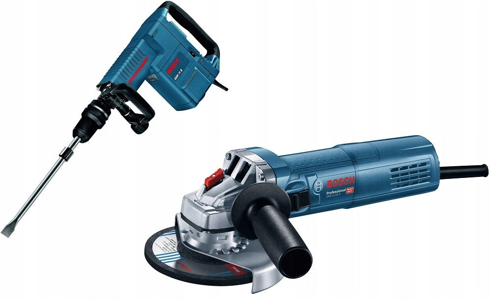 Impact hammer Bosch GSH 11E + grinder GWS 9-125