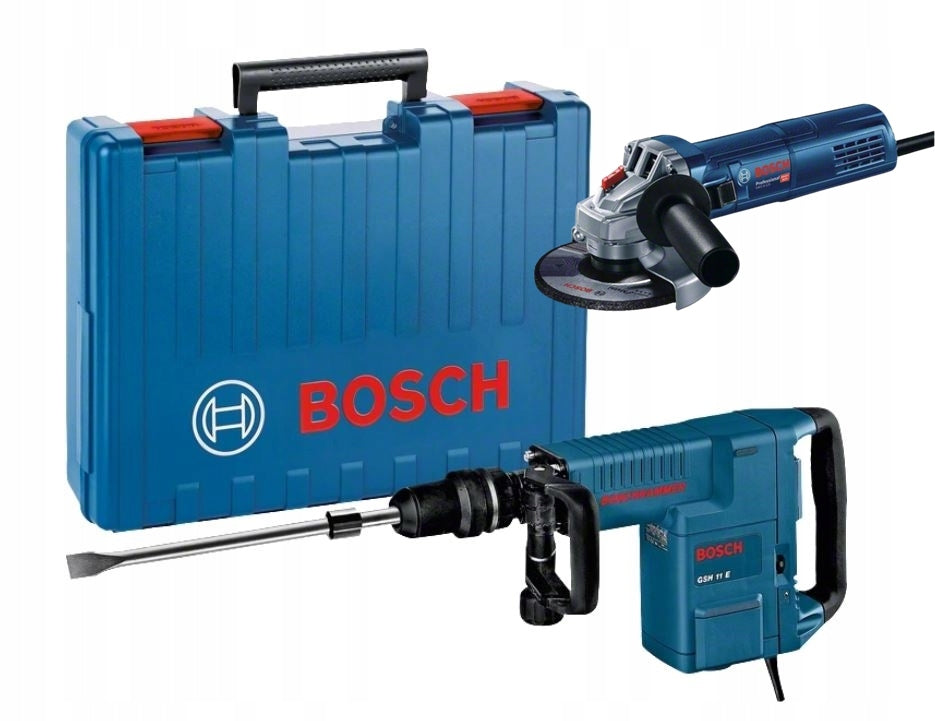 Impact hammer Bosch GSH 11E + grinder GWS 9-125