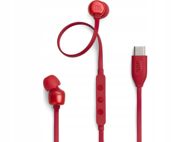 In-ear headphones JBL Tune 310 USB-C Red
