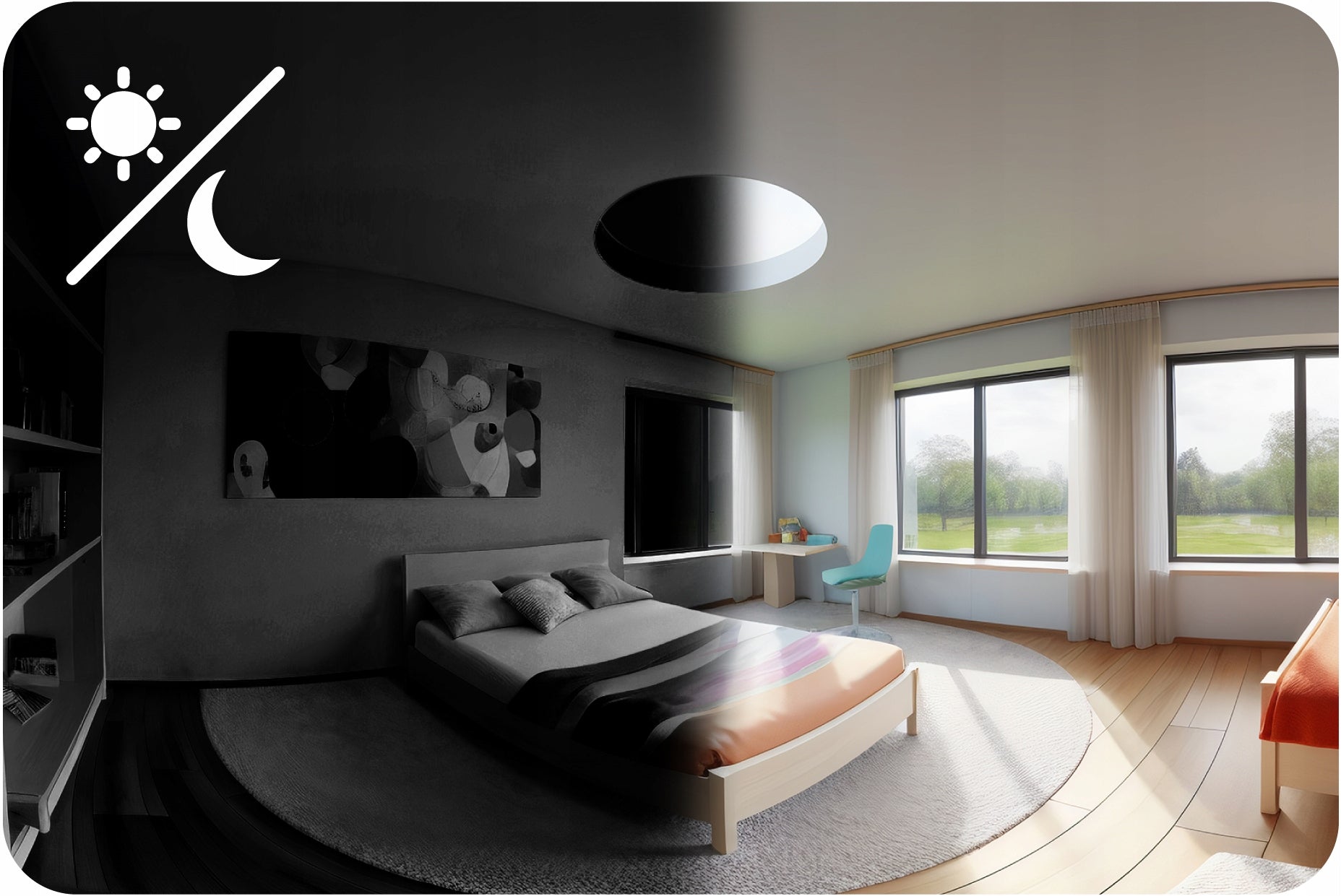 Indoor PoE IP Camera 4MPx 4MP 20M IR 3.6mm + AUDIO Kind internal