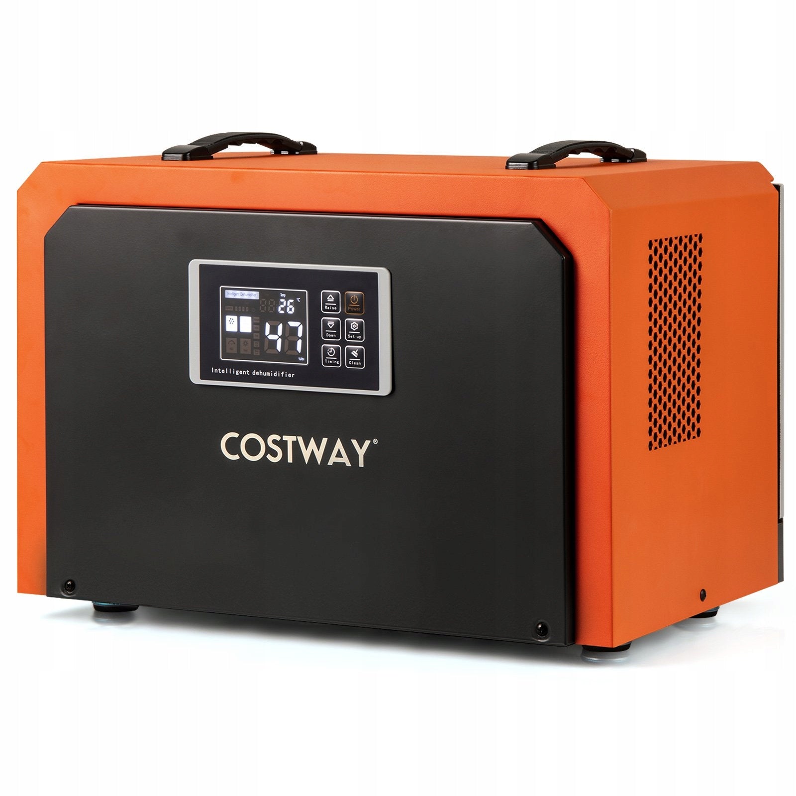 Industrial dehumidifier 60 l/24h with drain hose and 24-hour timer