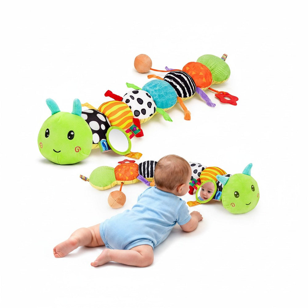Infant Sensory Toy Musical Plush Anti-Stress Caterpillar Manufacturer code miękka zabawka muzyczna dla niemowlaka