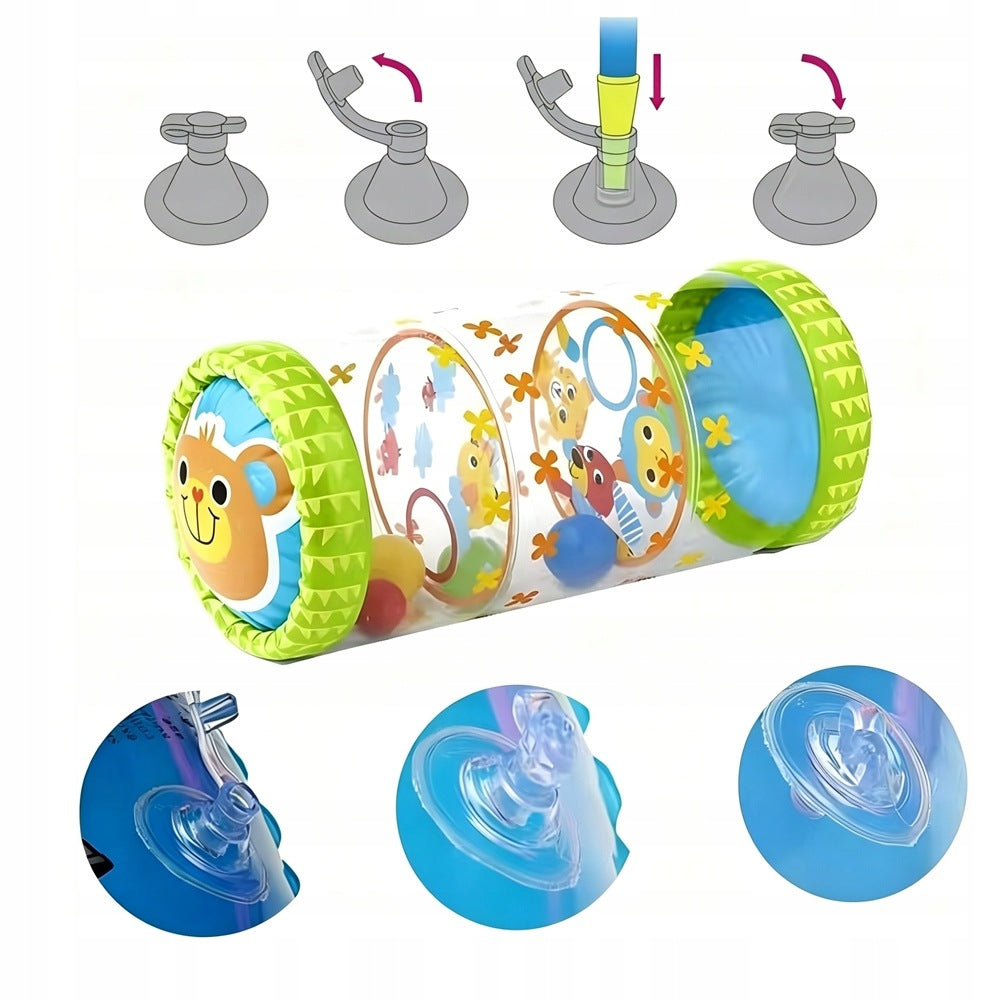 Inflatable Crawling Roller With Rattle Balls For Children 6M+ Kid's age 6+ months