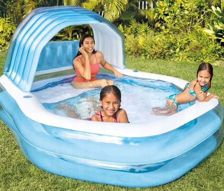 Inflatable Family Garden Pool With Canopy Intex 57186 Height 135 cm