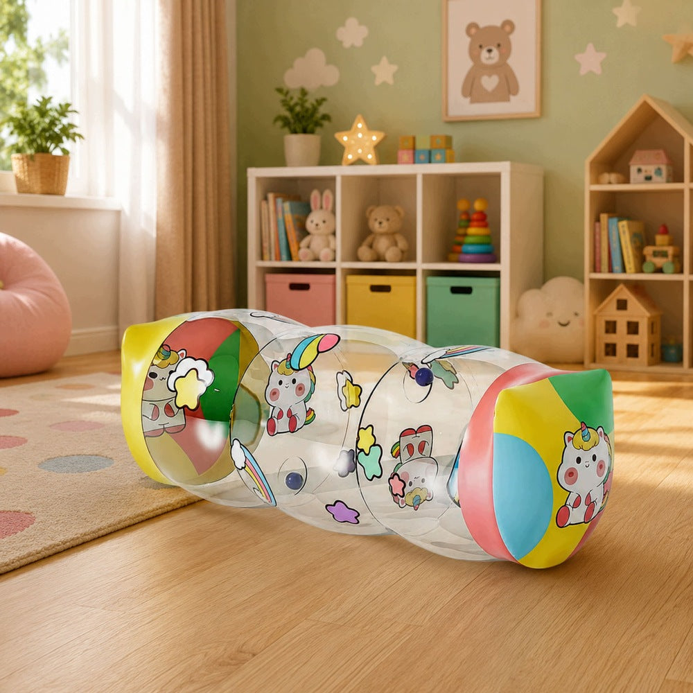Inflatable Roller Crawling Roller For Toddler Unicorns 48 x 20cm Product weight with unit packaging 0.11 kg