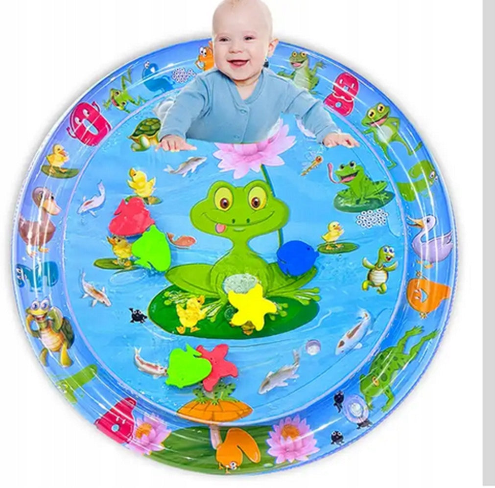 Inflatable Sensory Water Mat For Infants Zabka Okragla Mat XXL 65cm Brand BestHurt