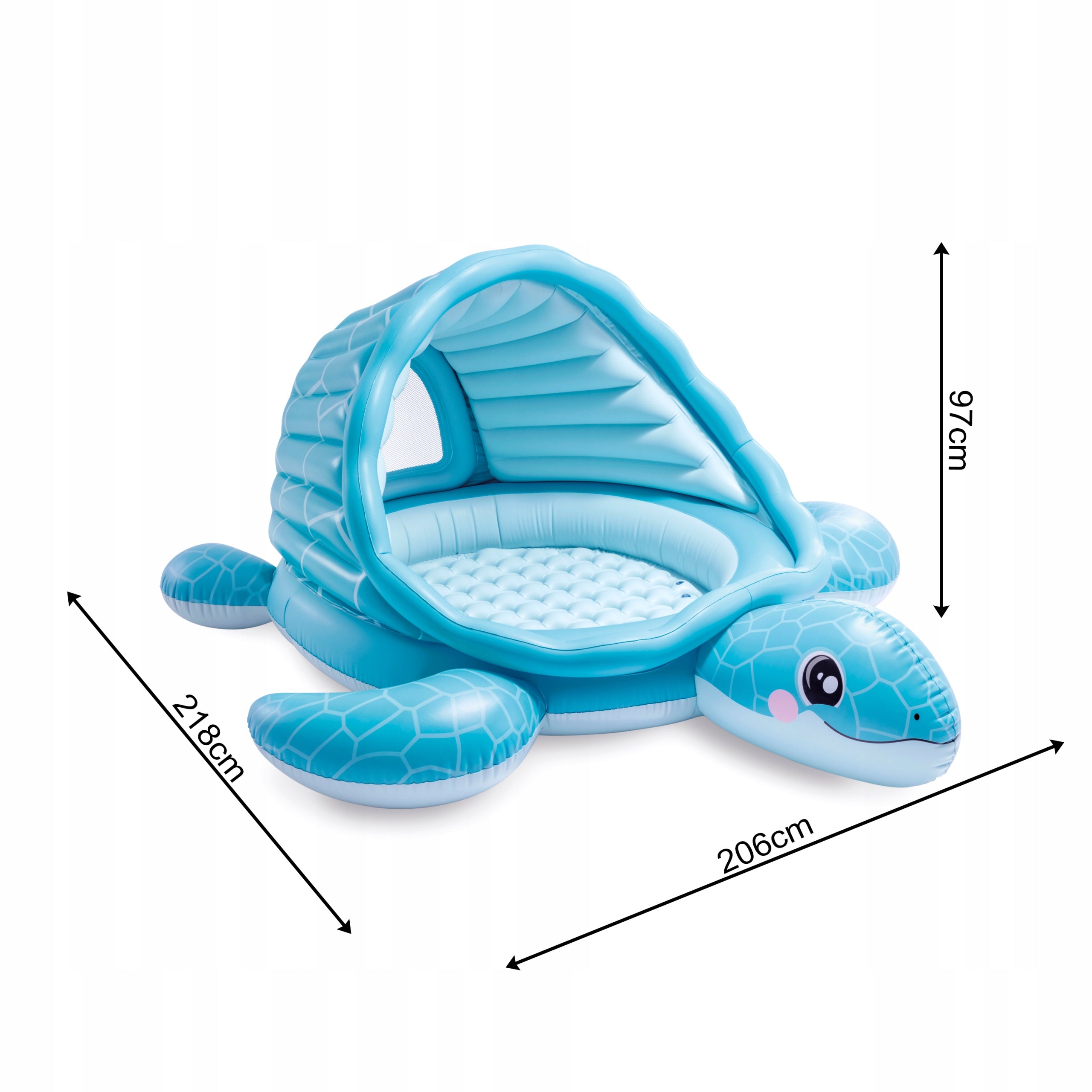Inflatable Swimming Pool for Children Water Playground Dry Pool Balls INTEX 48677NP Height 97 cm