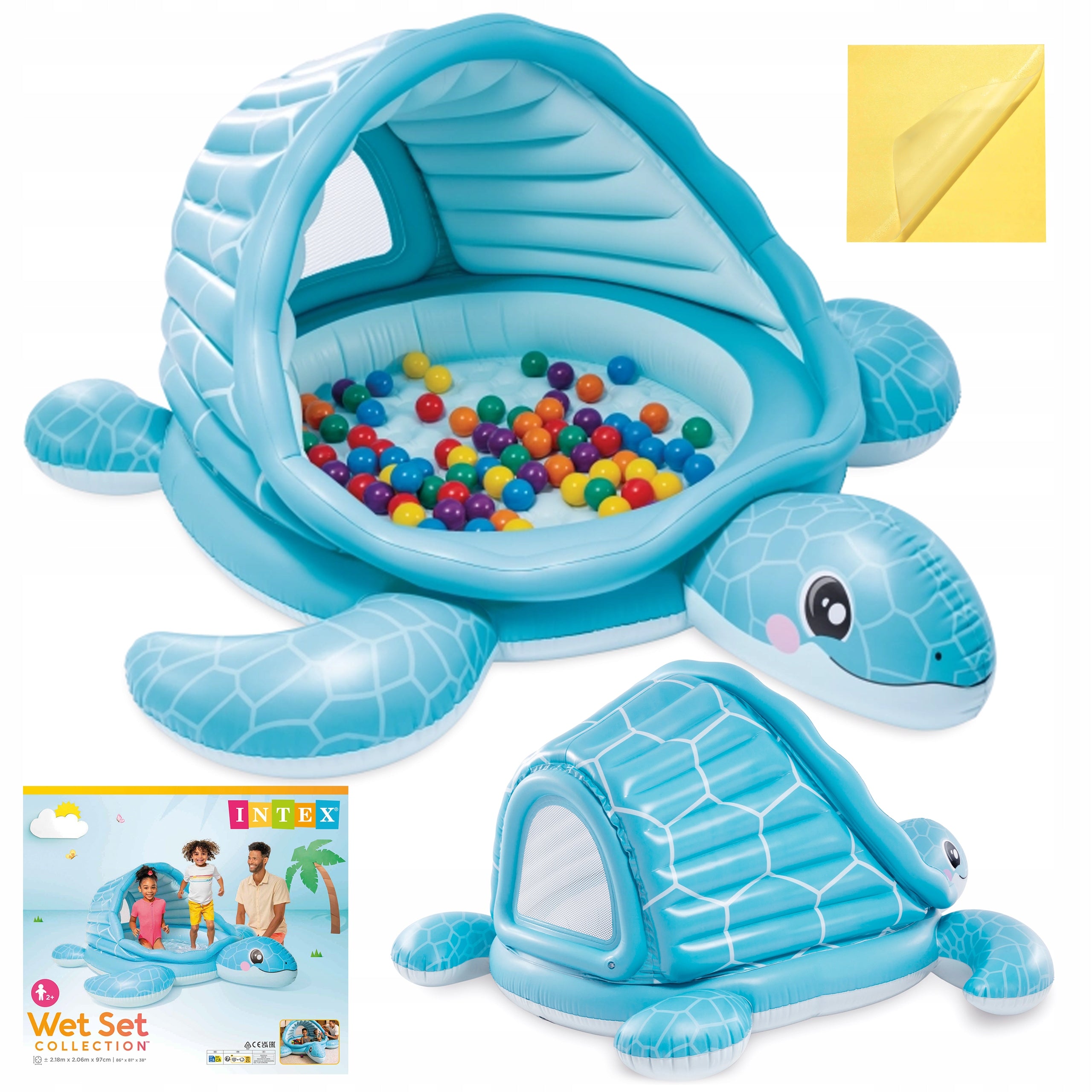 Inflatable Swimming Pool for Children Water Playground Dry Pool Balls INTEX 48677NP