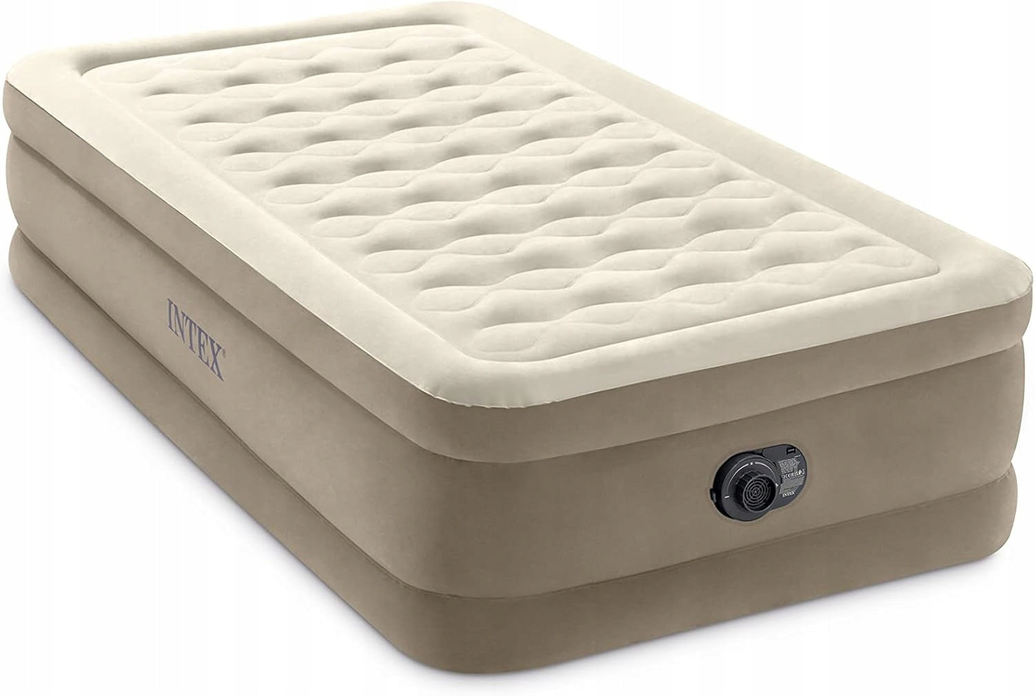 Inflatable mattress Intex with pump 191x99x46 single person high new model Manufacturer code 9311