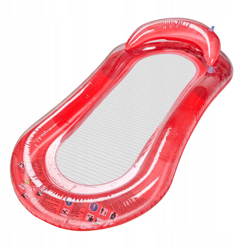 Inflatable mattress for swimming pool with net red BESTWAY 43103 Brand Ikonka