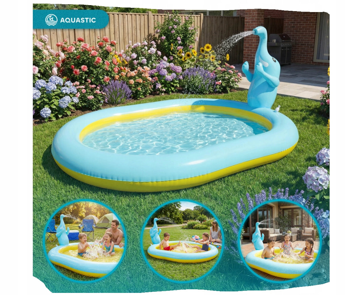 Inflatable pool p 1.8.0-1,3,5 c paddling pool Manufacturer code BASEN BRODZIK DMUCHANY DLA DZIECI NA PLAŻE