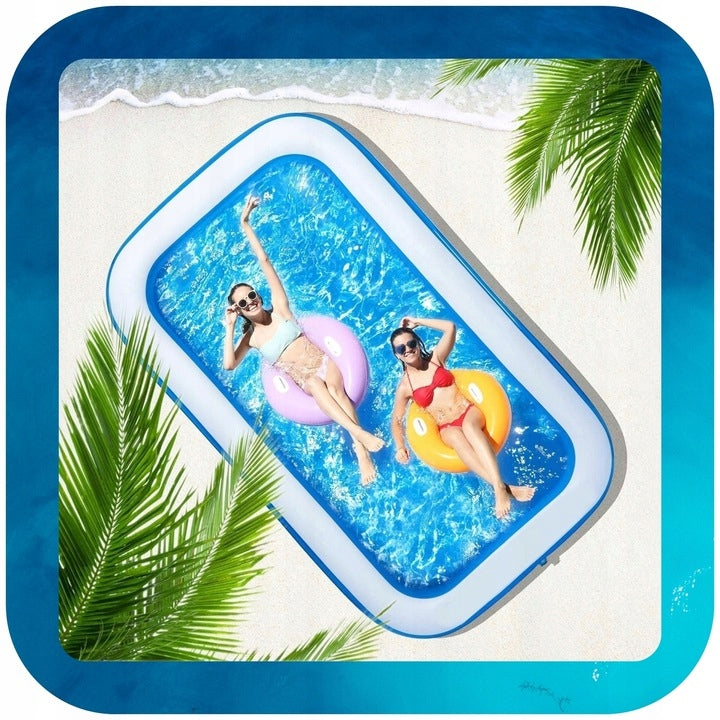 Inflatable pool rectangularcm wym 2,6,2 cm /1.7.5 cm Manufacturer code 688