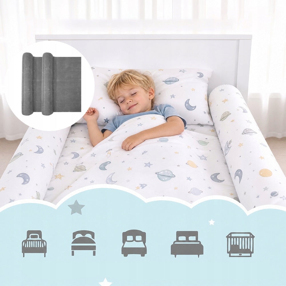Inflatable protective barrier with non-slip surface, grey color Packaging status original