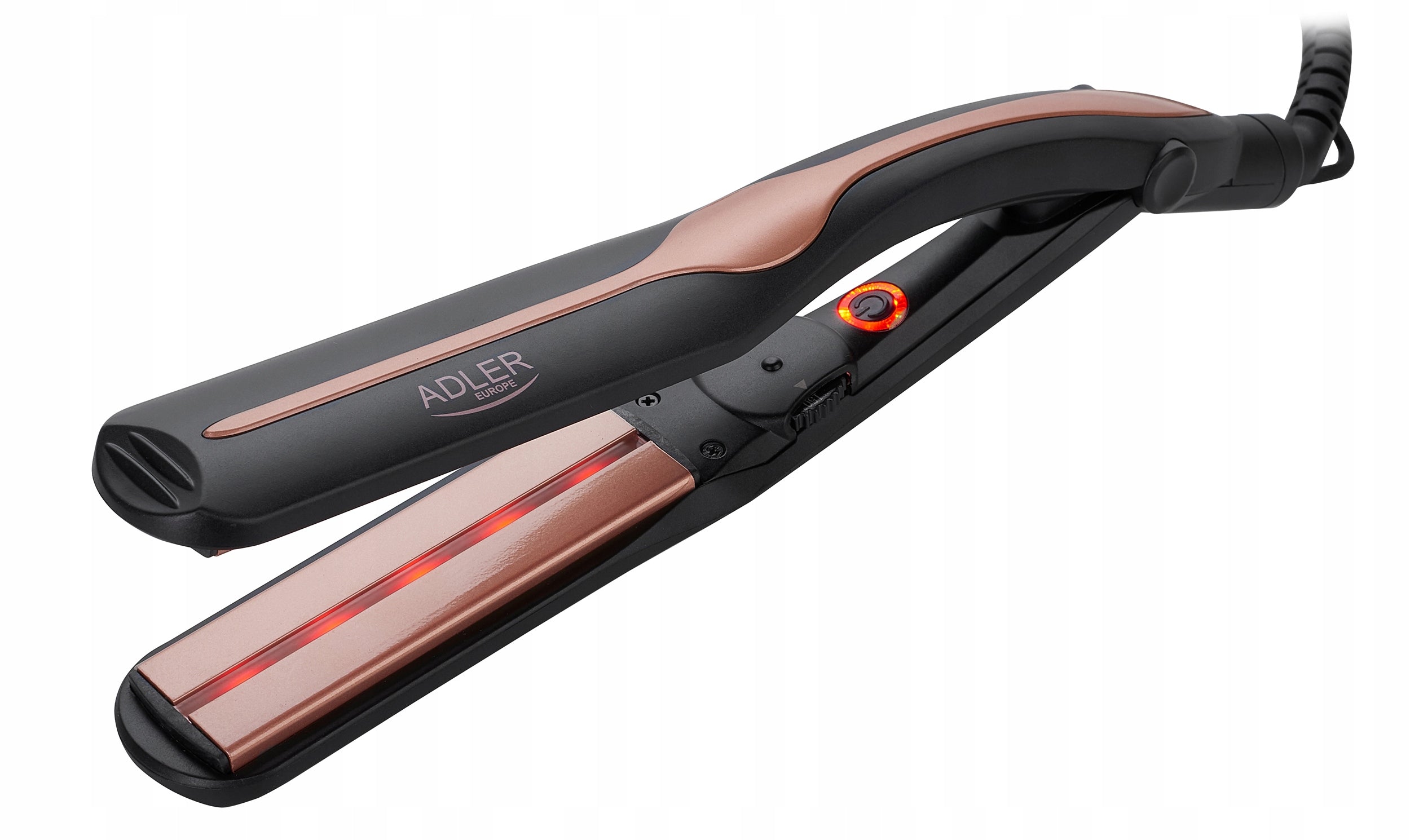 Infrared Ceramic Hair Straightener 30x110mm 150-230°C AD 2318 Packaging status original