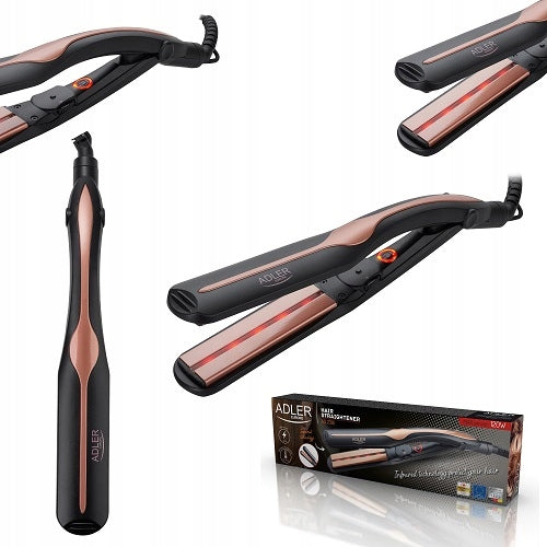 Infrared Ceramic Hair Straightener 30x110mm 150-230°C AD 2318