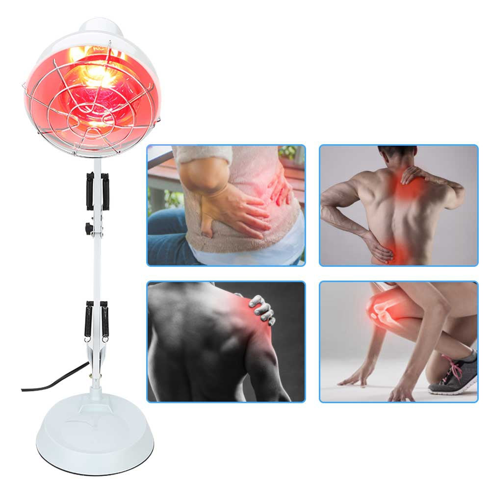 Infrared Lamp 100W with Remote Control Therapy Temperature Control Timer Medical device no