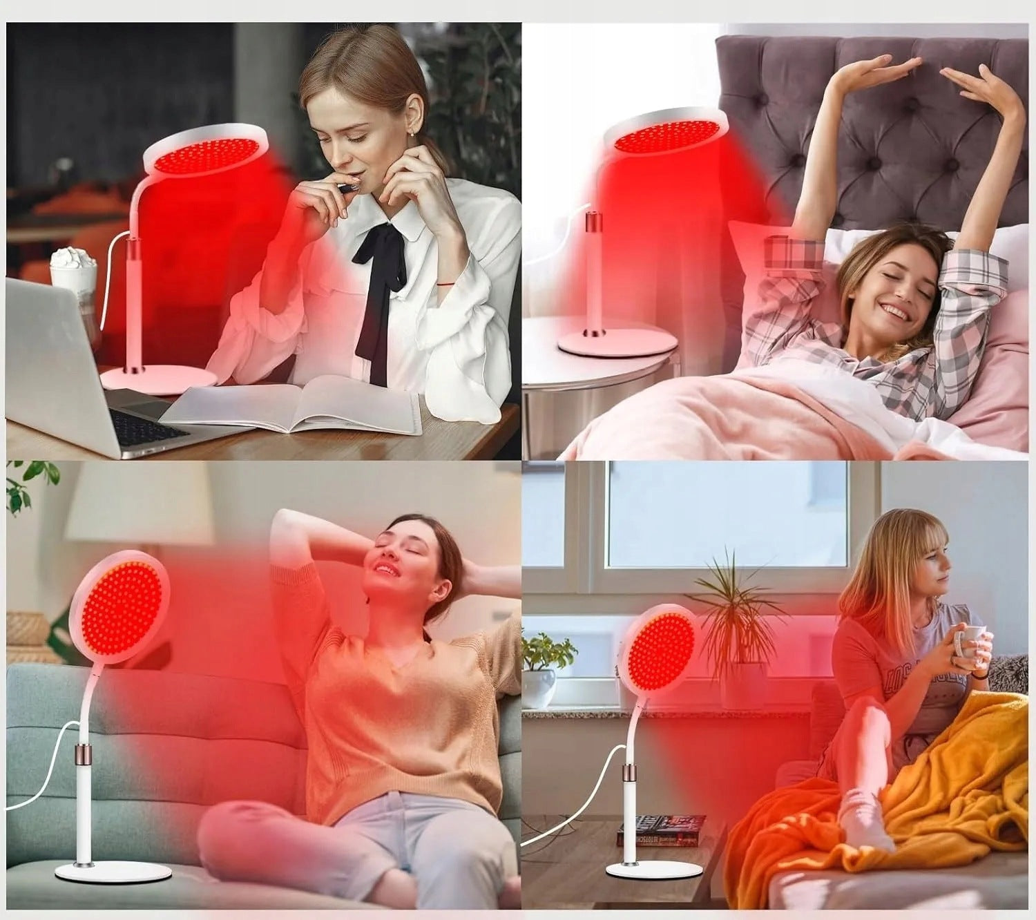 Infrared Lamp 140 LED Red Light Therapy Medical device no