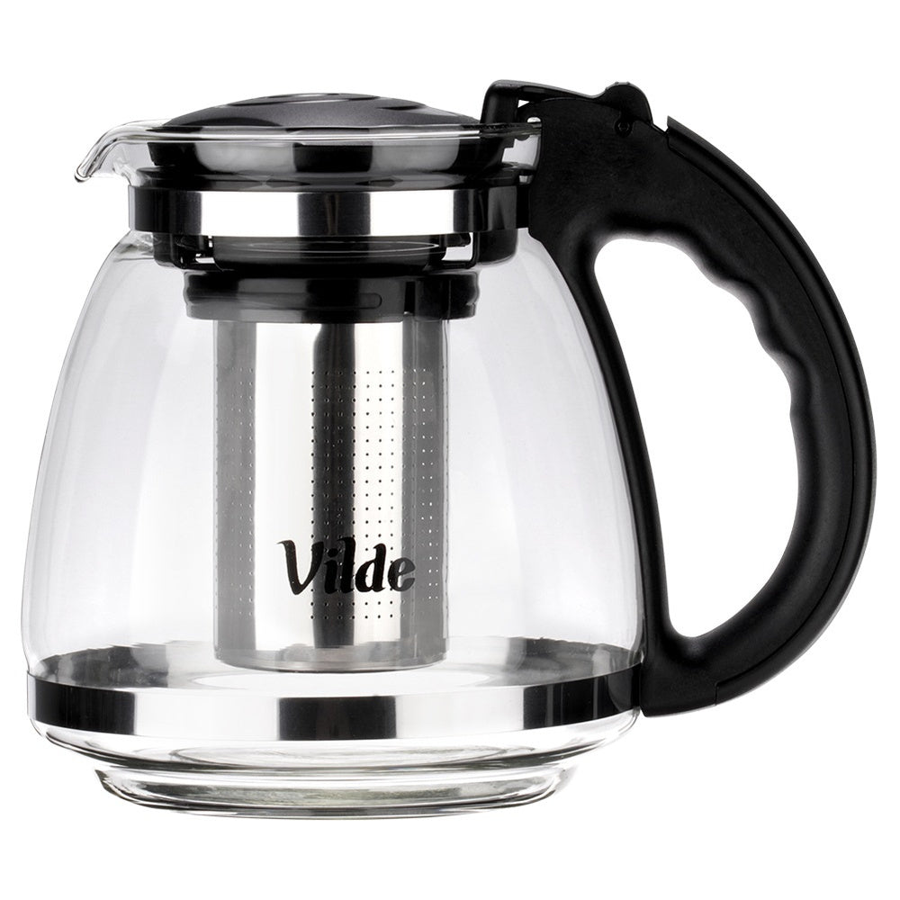 Infuser JUG WITH INFUSER strainer teapot brewing tea herbs 1,5L Brand Vilde