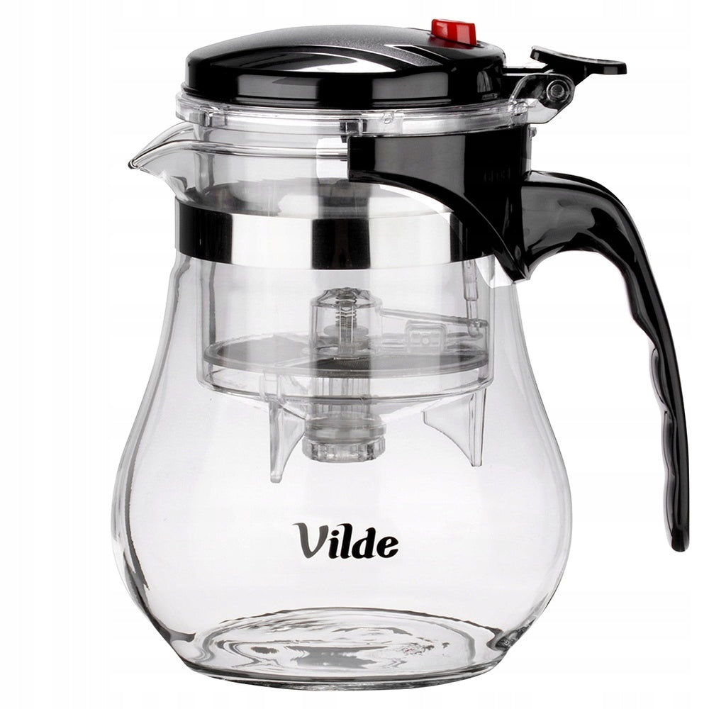 Infuser JUG WITH Strainer teapot brewing herbs 1,15L Brand Vilde