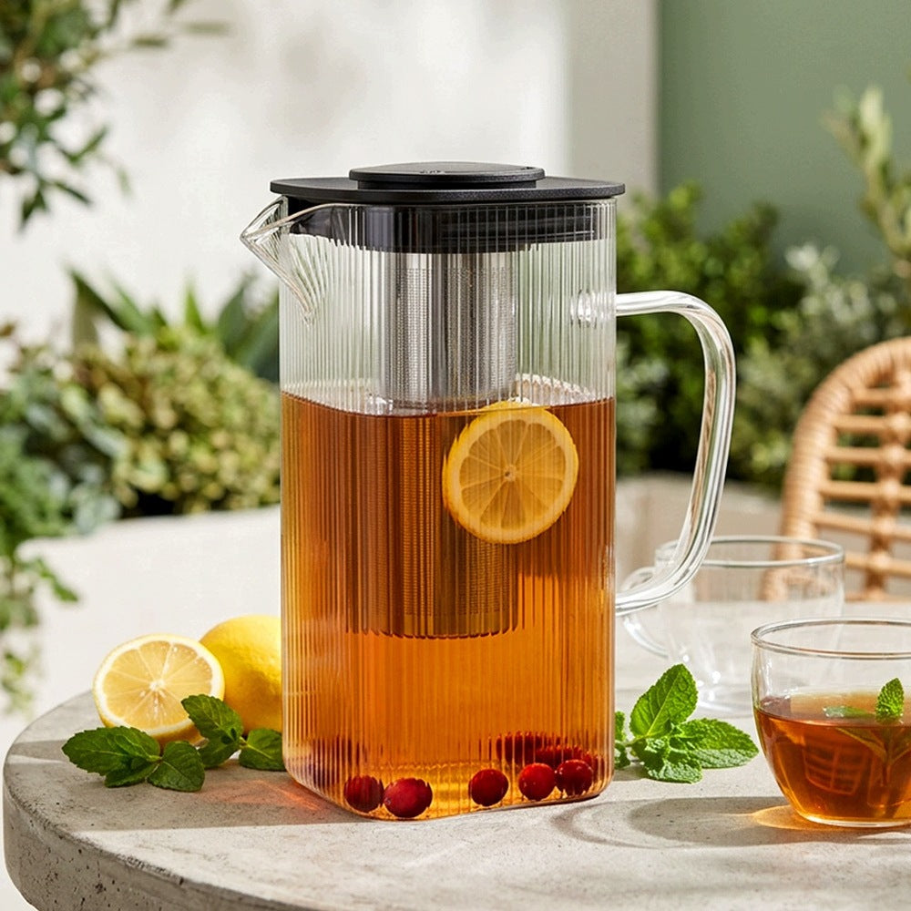 Infuser JUG WITH Strainer teapot brewing herbs 1,5L Packaging status original