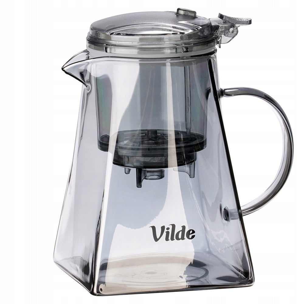 Infuser JUG WITH Strainer teapot brewing herbs 880 ml Brand Vilde