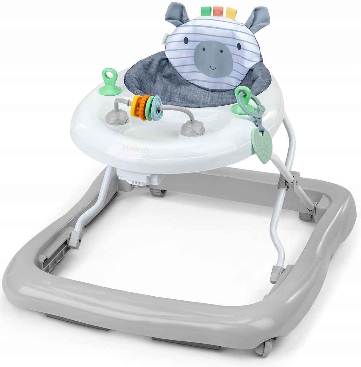 Ingenuity baby walker 6-12 msc. interactive folding white